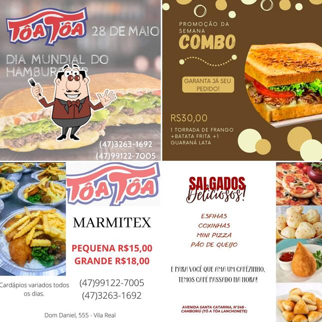 Comida em Toa Toa Lanches