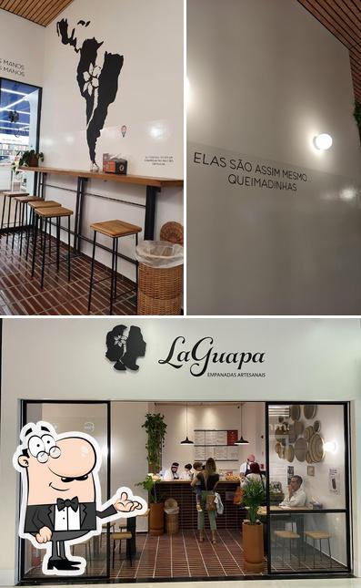 O interior do La Guapa Empanadas