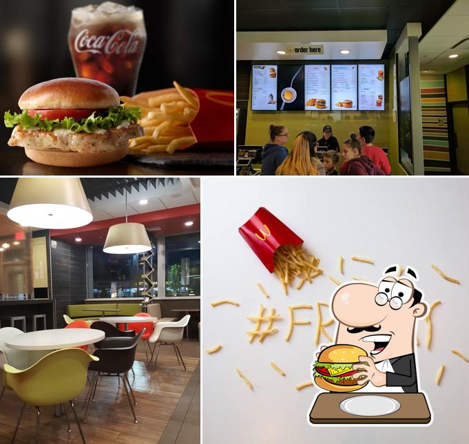McDonald's offers a variety of options for burger lovers