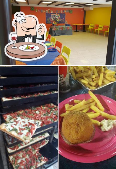 Questa è la foto che raffigura la cibo e interni di Al girarrosto