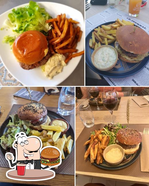 Prenez un hamburger à Chez Maxi, Café-Restaurant du Col
