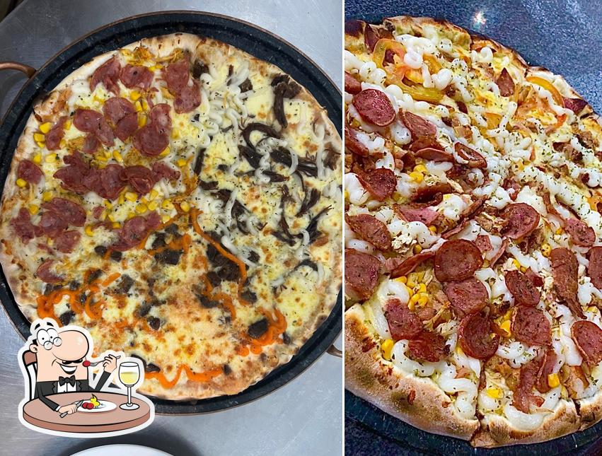 Comida em Pizzaria Cuiabana & Boliche Beira Rio !