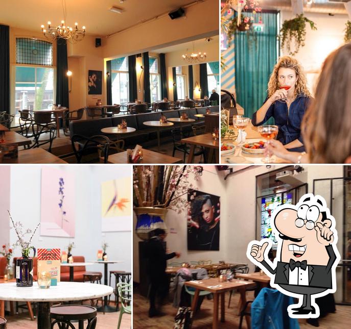 L'intérieur de Nieuw Rotterdams Café