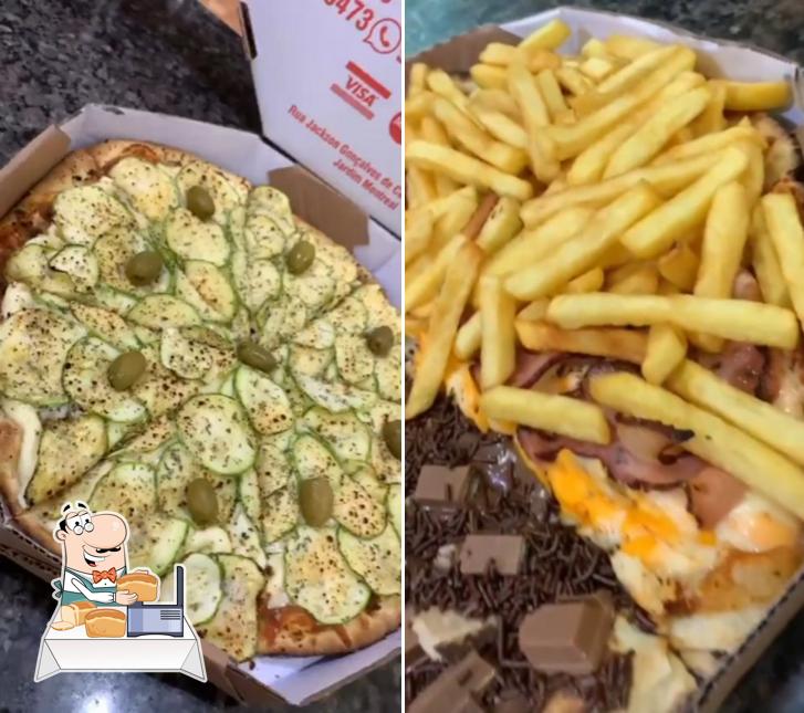 Pão-com-alho em Pizzaria Favorita