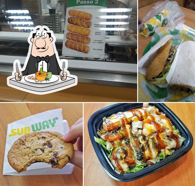 Comida em Subway