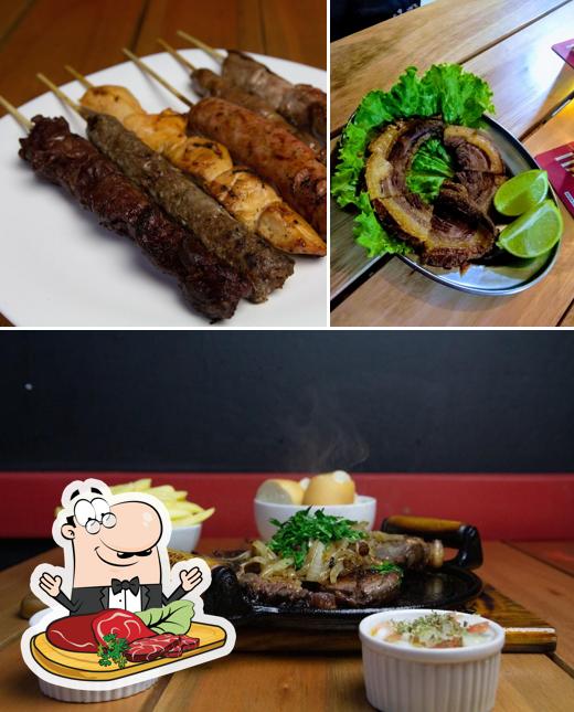 Experimente refeições de carne no Caravela Restaurante Bar