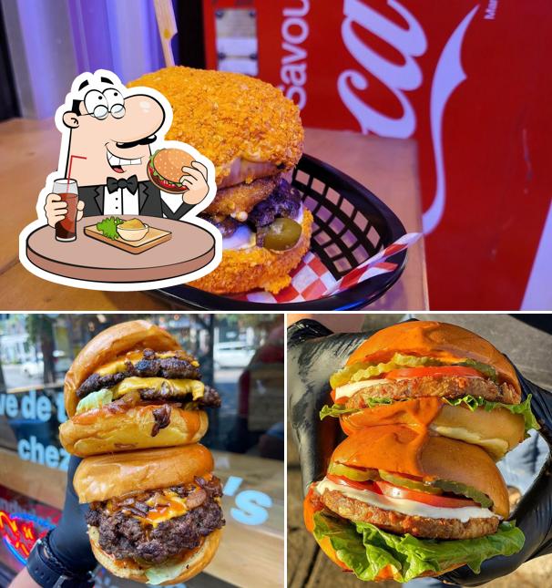 Faites-vous plaisir avec un hamburger à Crusty's