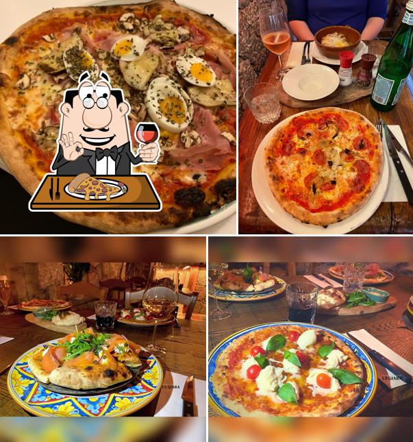В "La Giara" вы можете попробовать пиццу