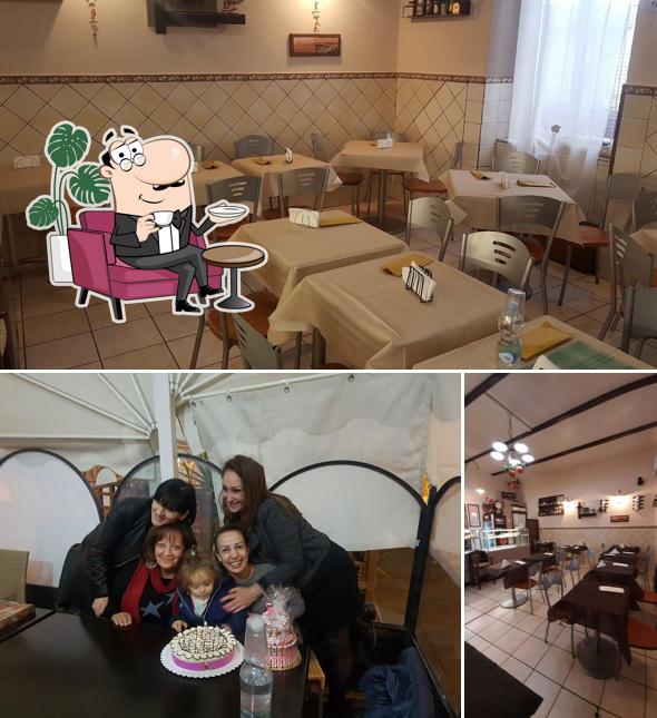 Gli interni di Pizzeria tavola calda "GIUSY" (Dubon)