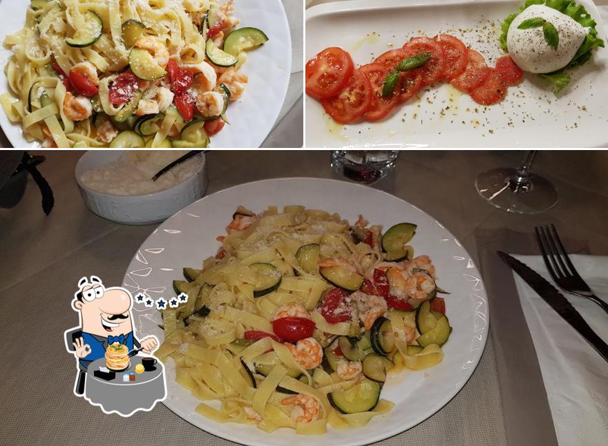 Cibo al Ristorante Camping Lido