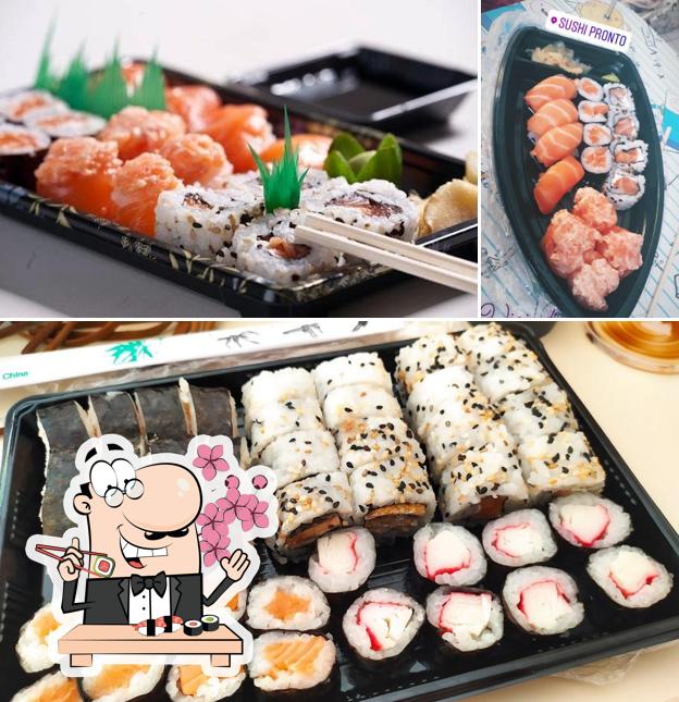 Presenteie-se com sushi no Sushi Pronto
