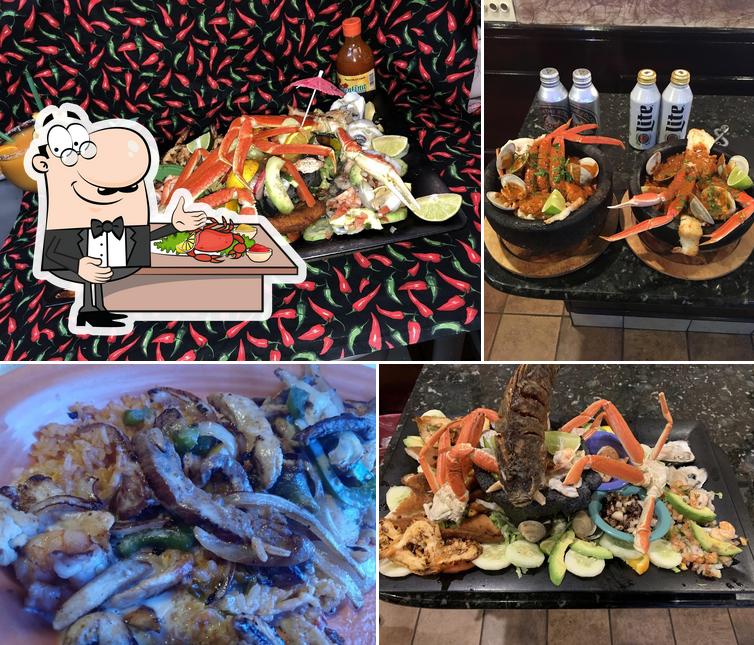 Casa Vallarta Mexican and Seafood Grill in Greensboro Restaurant menu