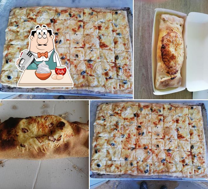 PIZZA OLIVE offre une sélection de plats sucrés