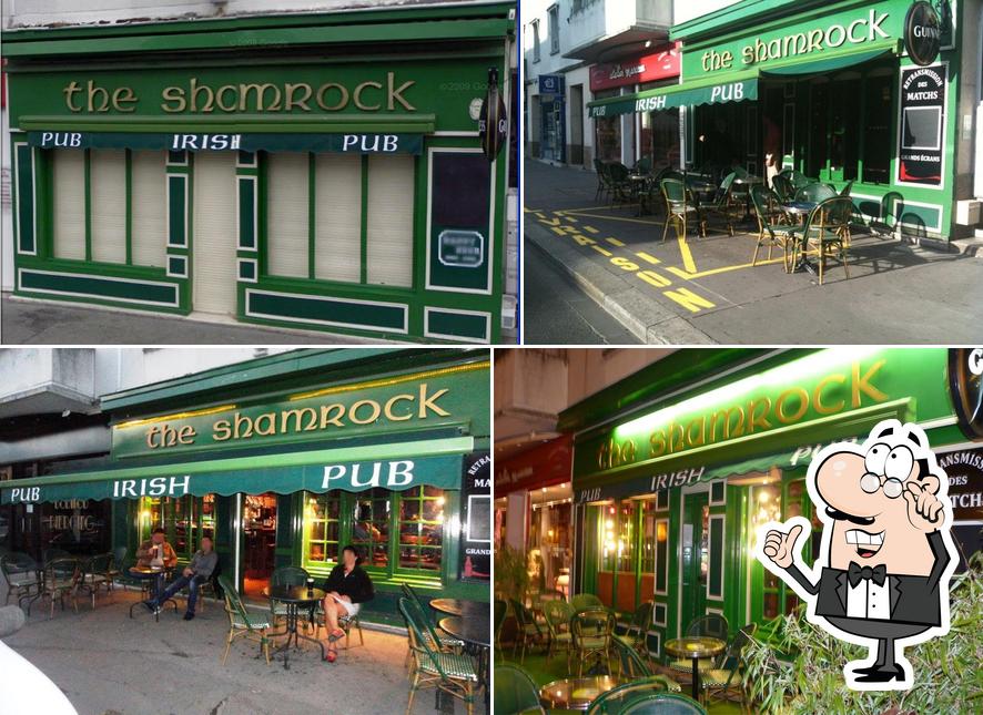 L'intérieur de The Shamrock