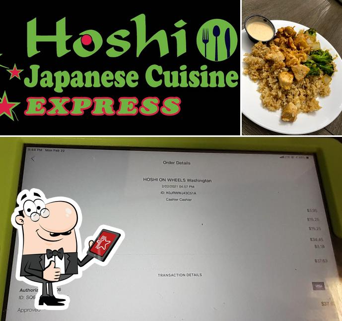 Here's a pic of Hoshi Japanese Cuisine Express Washington