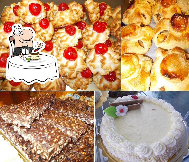La Bottega del Pane Genova propose une éventail de desserts