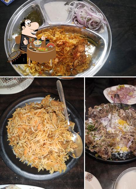 Food at Al Karim Hotel