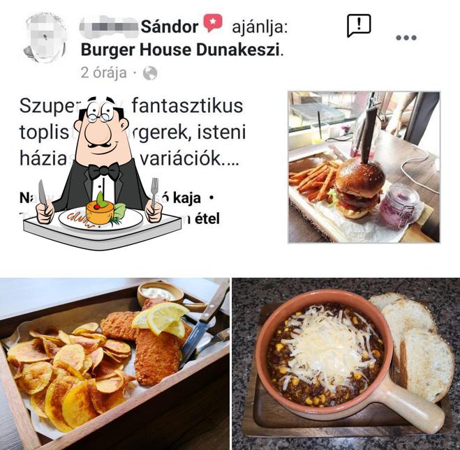 Food at BurgerLand Dunakeszi
