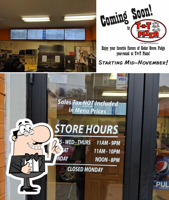 TNT Pizza in Burgettstown Restaurant menu and reviews