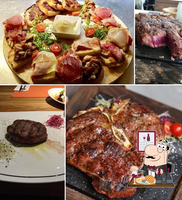 Ordina i piatti di carne a Capuciner Grill & Steak