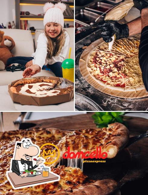 Comida em Domcello Pizza Express