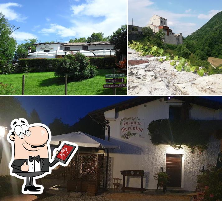 Gli esterni di Locanda al Borcolan