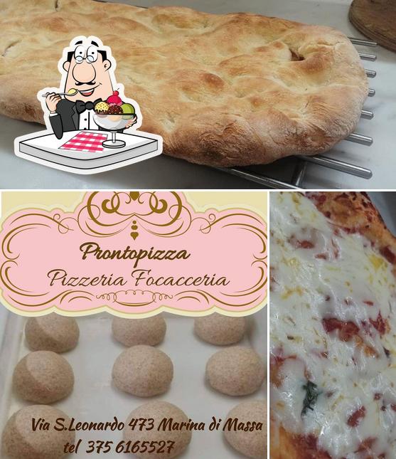 Pizzeria Prontopizza da Carlè offre un'ampia gamma di dolci