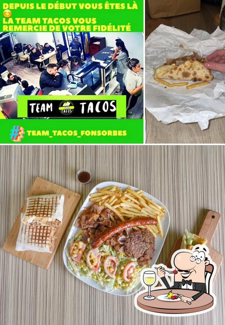 Voici l’image représentant la nourriture et intérieur sur TEAM TACOS