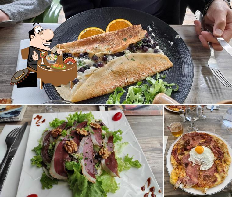 Plats à Crêperie Les Tulipes Façon Hollandaise Sarlat la Canéda