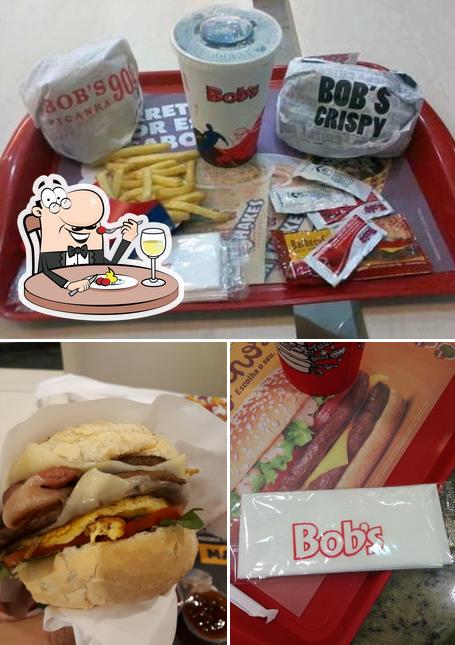 Comida em Bob's Burger - Shopping Flamboyant