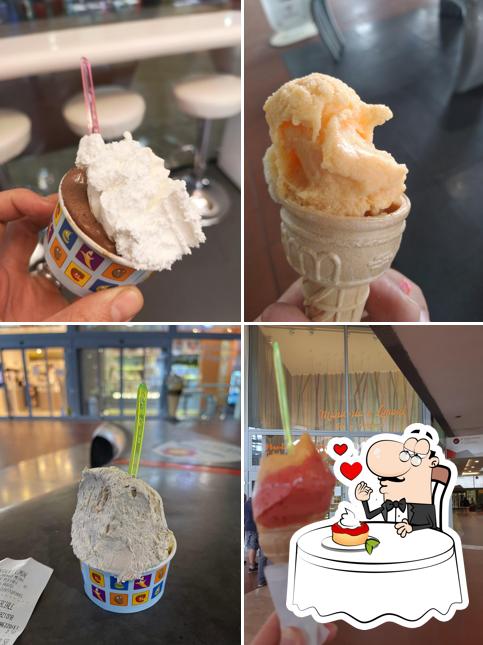 Gelateria Mandorla e Limone serve un'ampia gamma di dolci