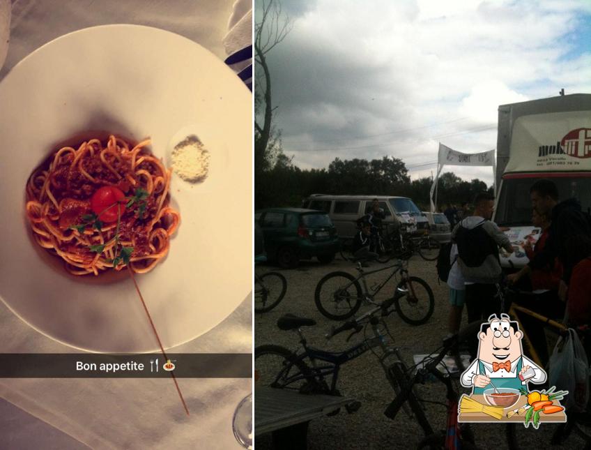 Spaghetti bolognese at Restaurant Bifurkacioni
