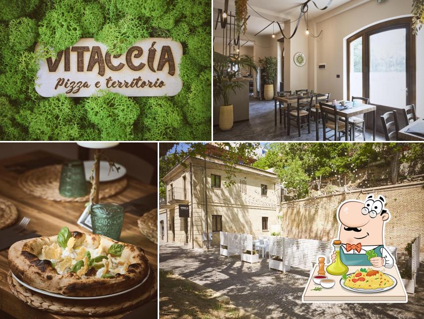 Platti al Pizzeria Vitaccia