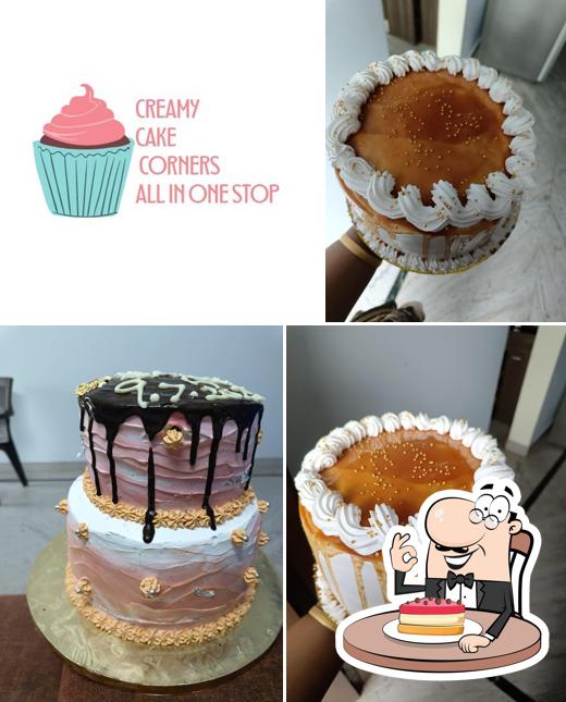 Creamy Cake Corners