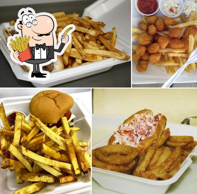 Try out French-fried potatoes at Jimmie's Ice Cream & Grill