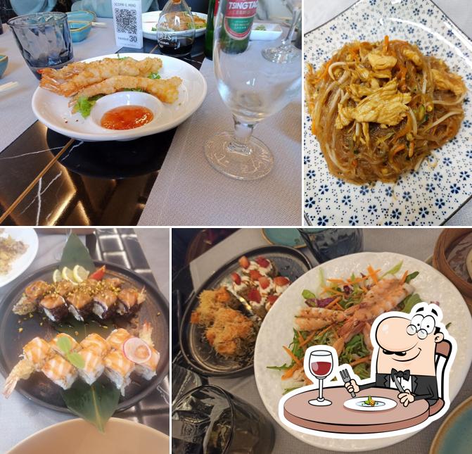 Sushi shou fusion restaurant