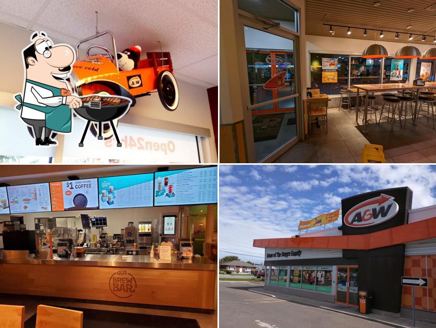 Look at the image of A&W Canada