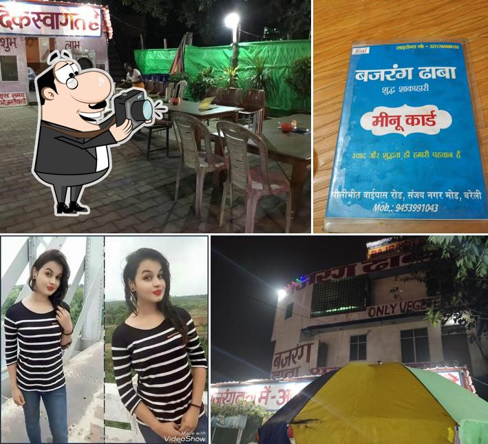 Here's an image of Bajrang Dhaba