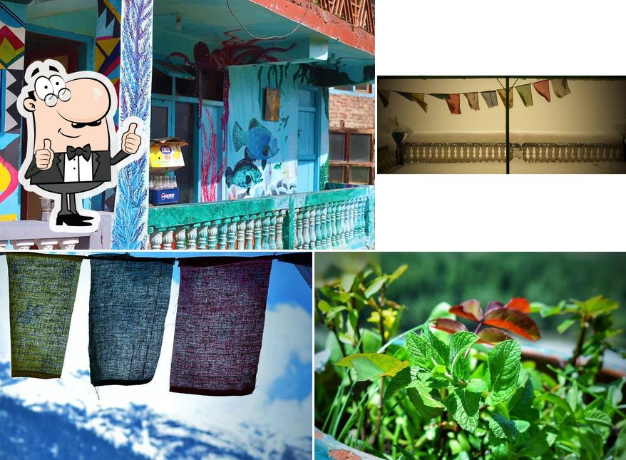See this pic of Cafe Babushka