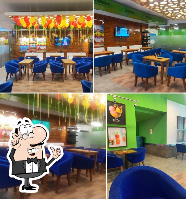 The interior of Fresh Zone