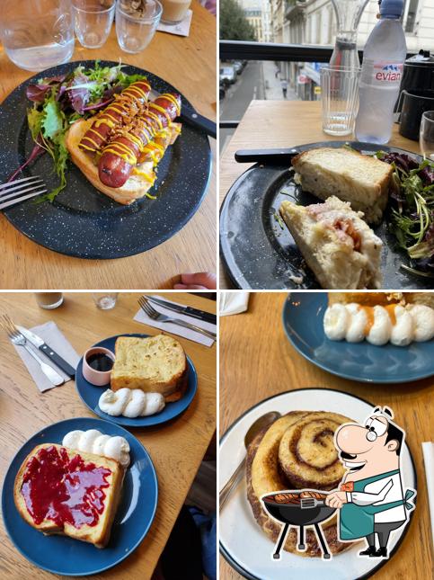 Fluffy's - Bakery Et Brunch propose des plats à base de viande