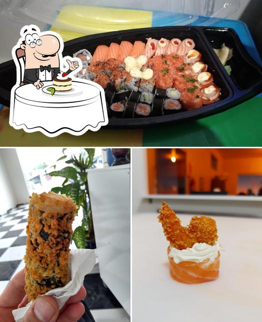 ApetitGatô Sushi Delivery provê uma escolha de sobremesas