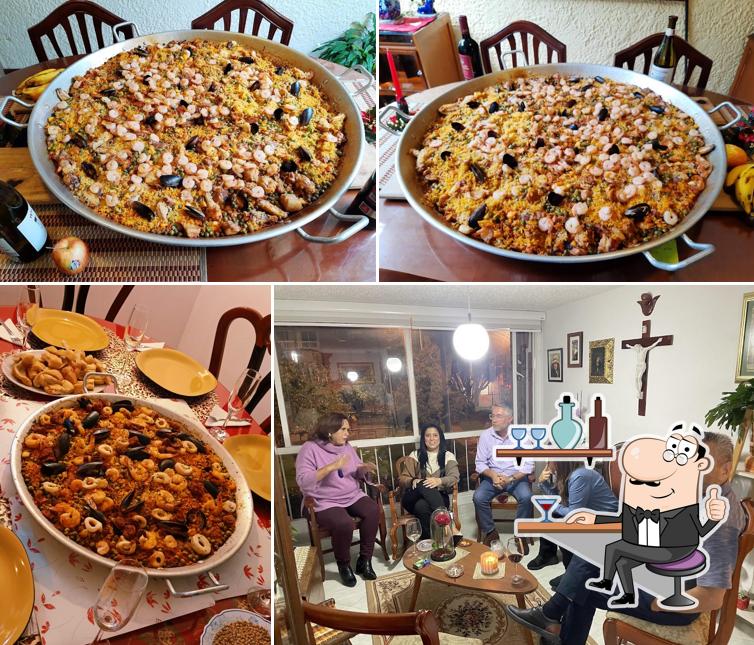 Restaurante Central Paellera Paella A Domicilio, Bogotá Carta del