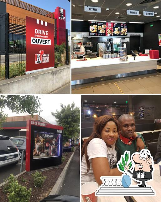 Profitez de la vue de l'espace ouvert de KFC Créteil Foch