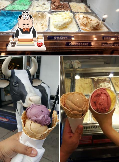 MooTime Creamery provides a range of desserts
