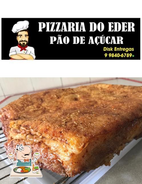 Comida em Pizzaria do Igor