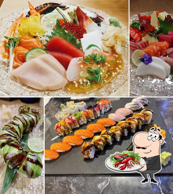 Get seafood at Sushi Mori