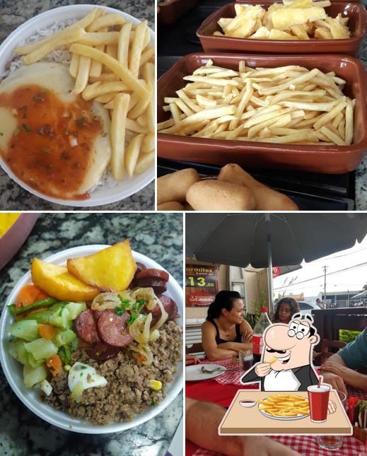 Experimente fritas no Restaurante Cabidella