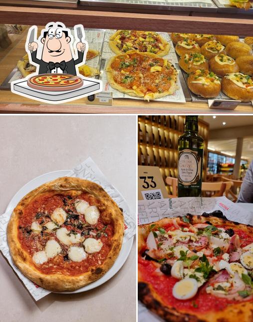 Try out pizza at Tanti Affetti