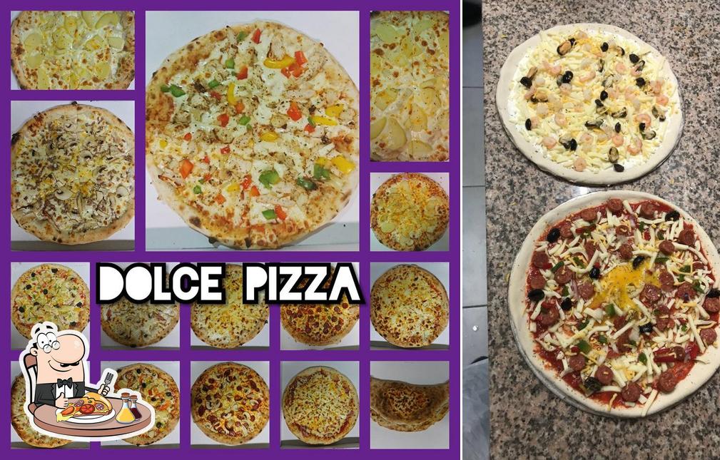 Choisissez des pizzas à Dolce pizza